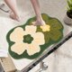 thumbnail image 5 of Alfombra antideslizante para baño | Alfombra absorbente de poliéster de 60 x 40 cm | Felpudo lavable de secado rápido | Alfombrilla antideslizante para dormitorio, cocina y pasillo, 5 of 5