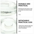 thumbnail image 2 of 3 Pcs Mason Jar Stone Pressing Mason Jars Clear Fermenting Lids Fermentation Jar Glass Fermentating Lids Fermenter Lids, 2 of 6