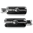 thumbnail image 4 of Krator Chrome Skull Foot Pegs Compatible with Honda 1100 Shadow Sabre 2000-2007 (Front Only), 4 of 4