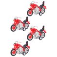 thumbnail image 2 of 4Pcs Plastic Motorcycle Inertia Vehicle Plaything Motorbike Toy (Random Color), 2 of 7