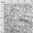 thumbnail image 2 of oneOone Silk Tabby Gray Fabric Floral Diy Clothing Quilting Fabric Print Fabric By Yard 42 Inch Wide, 2 of 4