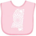 thumbnail image 3 of Inktastic Mississippi Silhouette Mandala Boys or Girls Baby Bib, 3 of 4