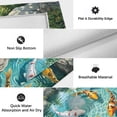 thumbnail image 5 of Golden White Fish Outdoor Rug for Patio/Deck/Porch, Non-Slip Large Area Rug 4 x 6 Ft, Summer Pond Botanical Lucky Indoor Outdoor Rugs Washable Area Rugs, Reversible Camping Rug Carpet Runner, 5 of 8