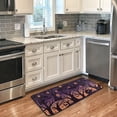 thumbnail image 2 of SKYSONIC Area Rug Halloween Forest Bat Print 39x20 Inches, Small Throw Rug Carpet Anti Slip Elastic Cotton Interlayer for Kitchen Bathroom Living Room Bedroom Stain Resistant Floor Mat, 2 of 7