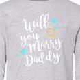 thumbnail image 4 of Inktastic will you marry daddy-ring white Long Sleeve Youth T-Shirt, 4 of 5