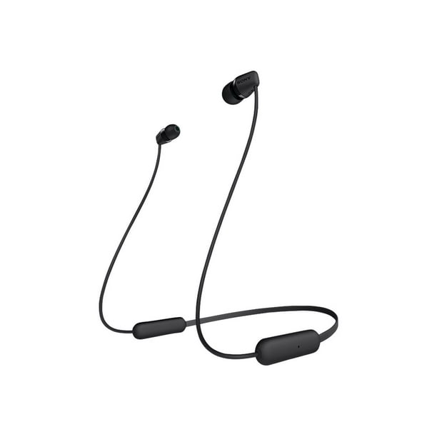 Sony WI-C200 - Écouteurs avec Micro - Intra-Auriculaire - Bluetooth - Sans Fil - Noir