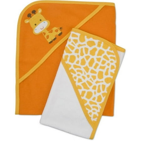 Gerber Newborn Baby 2 Pack Terry Hooded