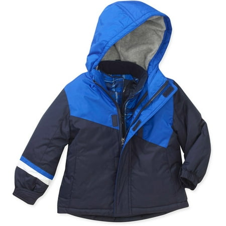 Healthtex Baby Boys' 3 in 1 Jacket with Removable Inner Fleece