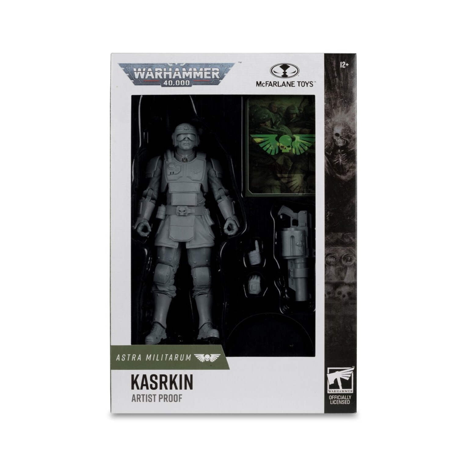 McFarlane - Warhammer 40K - Astra Militarum  - 7" Kasrkin (Artist Proof) Action Figure