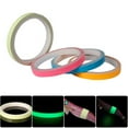 thumbnail image 2 of Fishing Rod Tape adhesive Glow Stickers Fluorescent Tape Fishing Tool Warning Stickers Waterproof Tape, 2 of 9
