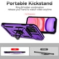 thumbnail image 3 of Funda para iPhone 11 Pro Max YZOK a prueba de golpes morada, 3 of 6
