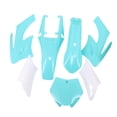 thumbnail image 3 of Kit de guardabarros para carrocería, repuestos, premium, fácil de instalar, alto rendimiento Azul, 3 of 9