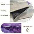 thumbnail image 6 of Purple Coastal Runner Rug 2.7x5 FT, Non Slip Entryway Carpet, Summer Beach Nautical Abstract Art Washable Soft Floor Carpet Entrance Mat Non-Shedding Throw Rug for Hallway Laundry Room Bedside, 6 of 9