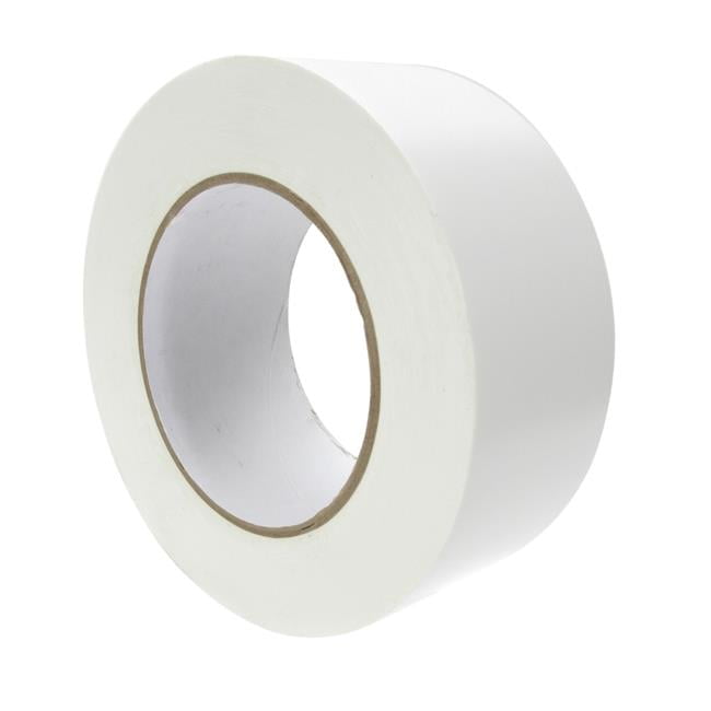 2 in. x 180 ft. White Vinyl Floor Tape