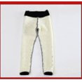 thumbnail image 4 of Polainas forradas de lana Sherpa de invierno para mujer, mallas de Cachemira gruesas elásticas de cintura alta, térmicas cálidas de felpa, 4 of 5