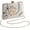 Natural Champaign Gold, variant on Women Embroidered Bag Silk  Bag Rectangle Handbag Crossbody Bag for Wedding Party Banquet