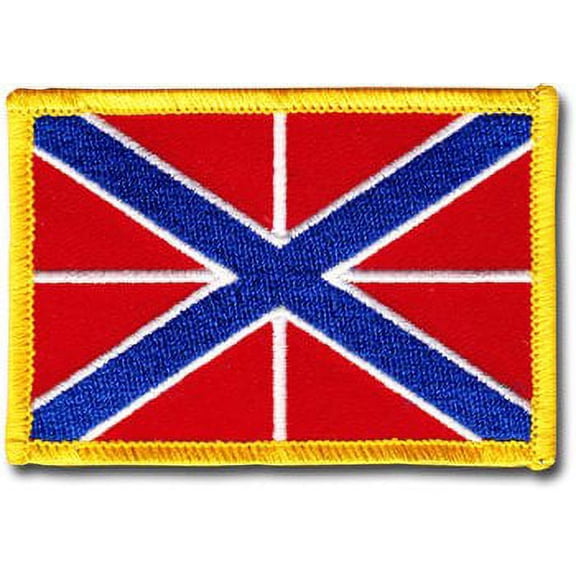 Russian Naval Jack Rectangular Patch