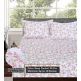 thumbnail image 4 of Cotton Sheets Crispy Cooling Percale Sheets for King Size Bed Breathable & Durable Cal King Sheet Set es Deep Pocket Bed Sheets Stripes Pieces, 4 of 9