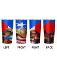 thumbnail image 4 of Puerto Rico Three Kings 20oz Tumbler, Insulated Stainless Steel Water Bottle Portable Travel Coffee Tea Mug Cup, 4 of 6