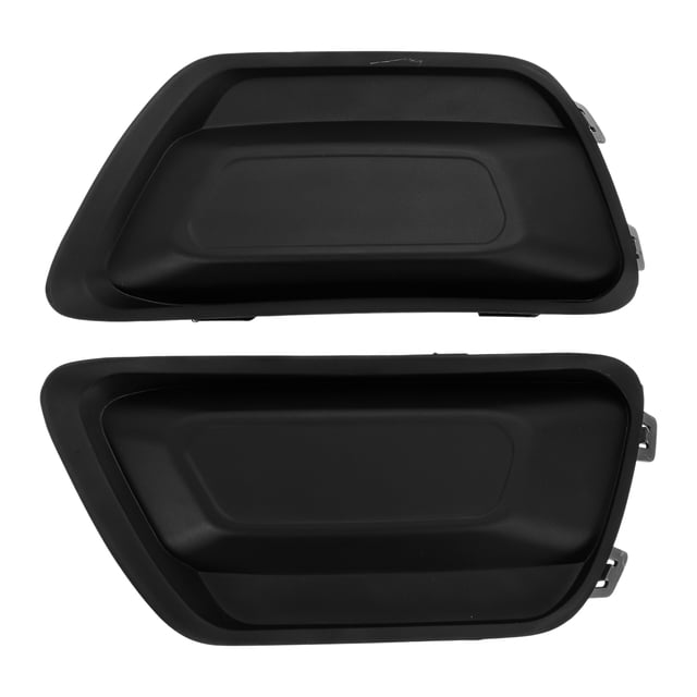 Parrilla de Luz Antiniebla Frontal Izquierda Derecha No.22925745/22891702 Cubiertas de Luz Antiniebla Inferior Frontal para Chevrolet Colorado 17-20 Negro ABS 1 Par