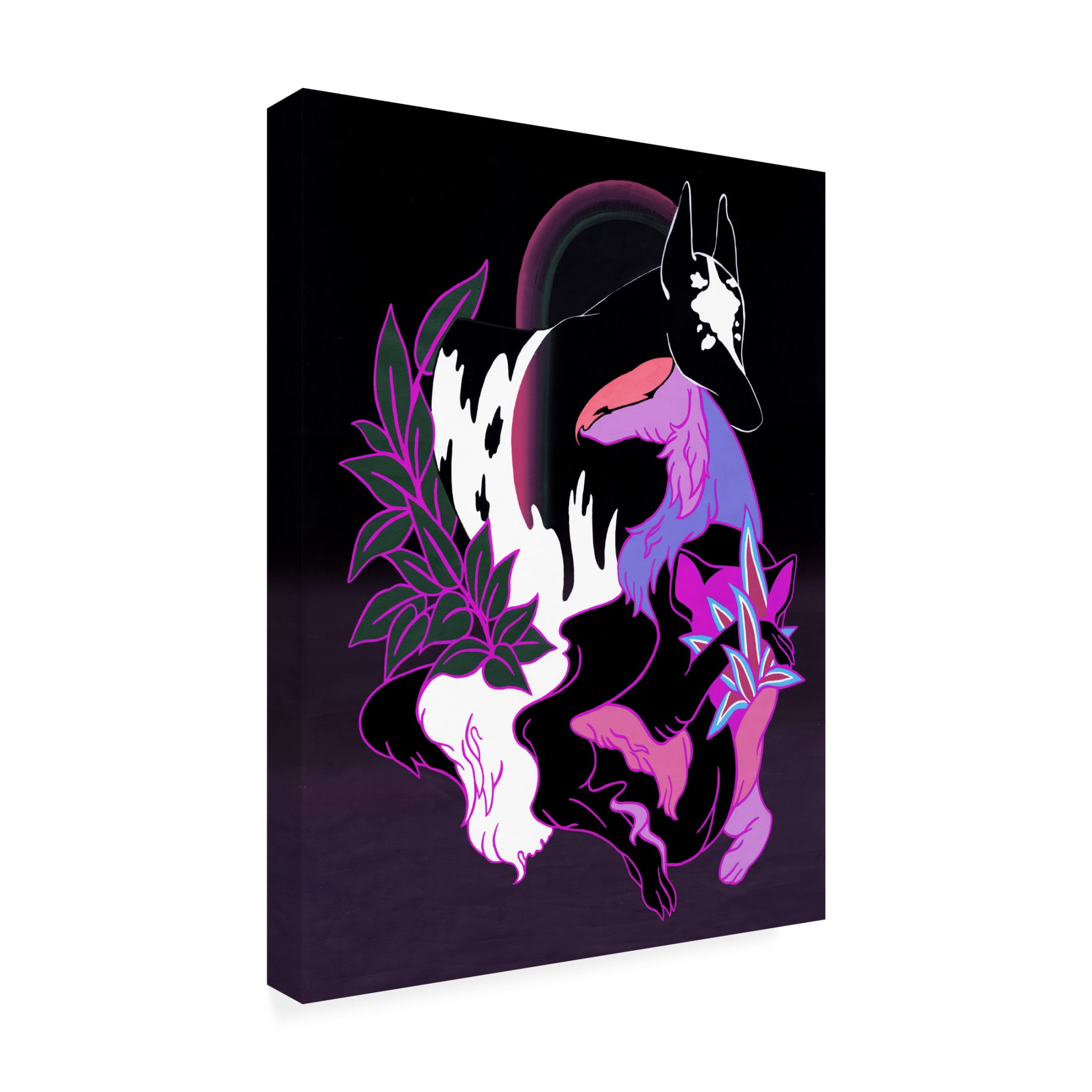 Tsz Kam 'Zephyrus Gate, 2020' Canvas Art - 35 x 47 Inches