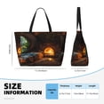 thumbnail image 4 of Disketp Cozy Tree Hole Cabin Bolsa de Playa de Gran Capacidad, Bolso Impermeable y a Prueba de Arena para Mujer, Ideal para Playa, Piscina y Natación, 4 of 7