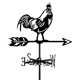 thumbnail image 1 of Veleta de gallo, adorno de gallo, 32cm de ancho, veleta de animales, indicador de dirección del viento para patio, cerca, granja, 1 of 9
