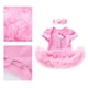 thumbnail image 2 of 1 juego de mono de verano para niñas pequeñas, falda y diadema, vestido para niñas pequeñas, 2 of 5