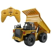 Huina Alloy 6 Channel Remote Control Mine Dump Truck Machine