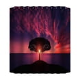 thumbnail image 1 of Clearance Shower Curtain 70x70 Inch With 12 Plastic Hooks Waterproof Shower Curtain Bathroom Heavy Side Shower Curtain Machine Washable Quick Dry Shower Curtain Liner Long, 1 of 8