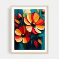 thumbnail image 2 of Vibrant Abstract Blooms - Painting Floral Modern Art Abstract Botanical Flowers Unframed Wall Art Print 36 x 48 inches, 2 of 4