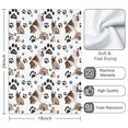 thumbnail image 3 of 2 Pcs Funny Kitchen Towels,Bulldog Dog and Footprints Microfiber Dish Towels,Kitchen Tea Towels,Kitchen Towel Set (18" X 26"), 3 of 3
