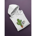 thumbnail image 3 of Cactus And Happy New | Year Hoodie Women | Size M, 3 of 4