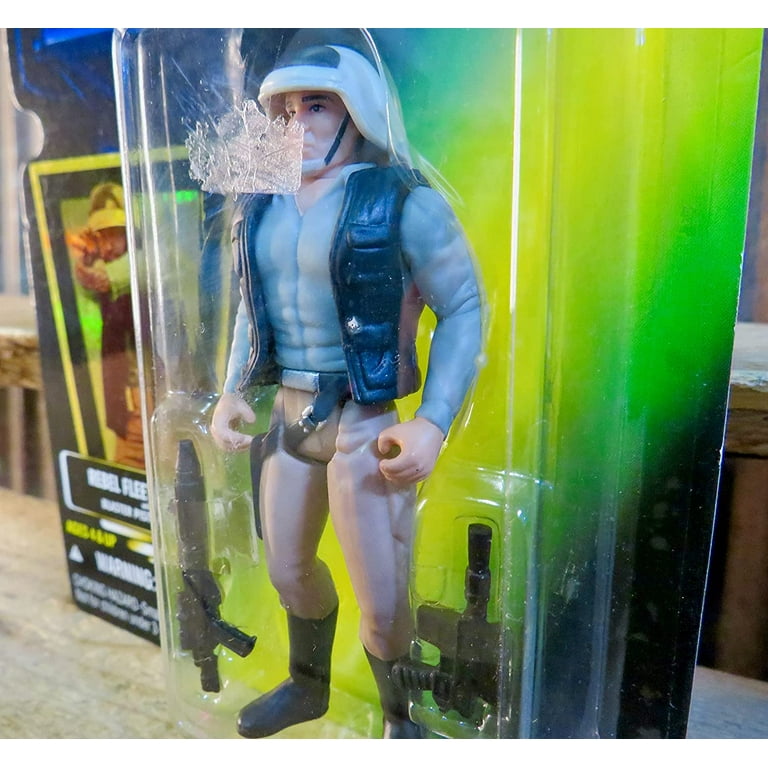Action Figure Star Wars Rebel Fleet Trooper - The Power Of The Force Green Card - 3,75 Pollici Hasbro - 2