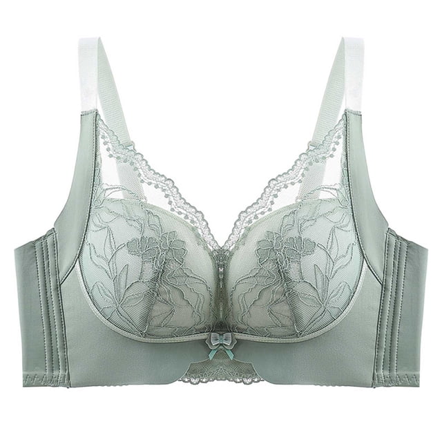 Womans Color Comfortable Hollow Out Perspective Bra Underwear No Rims
