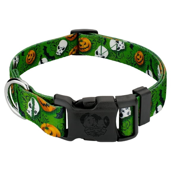 Country Brook Petz® Deluxe Ghoulish Delights Dog Collar Limited Edition - Made in The U.S.A., Mini