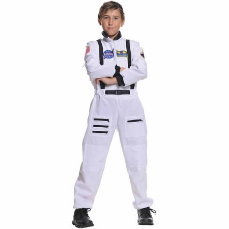 White Astronaut Child Halloween Costume