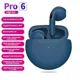 thumbnail image 1 of Auriculares inalámbricos Pro 6 con TWS, cascos deportivos con micrófono, Bluetooth, para correr, para Apple, IPhone, Xiaomi Pro6, novedad, 1 of 5