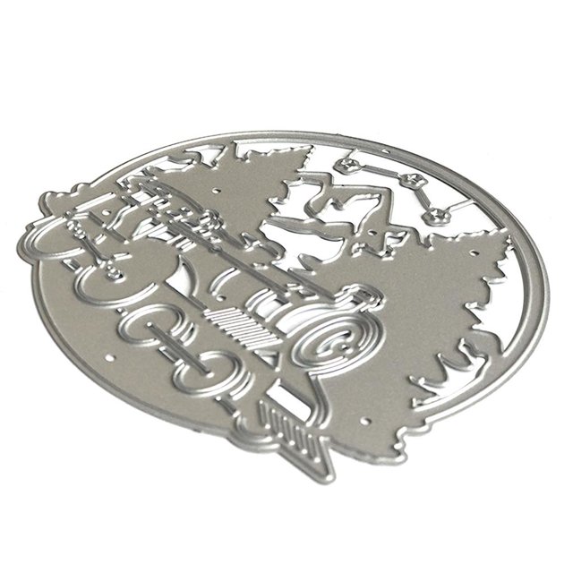 Troqueles De Corte, Plantilla De Corte De Acero Al Carbono, Molde De Grabado De Metal, Herramienta Auxiliar Diy Para Álbum De Recortes, Fabricación De Tarjetas, Artesanías De Papel Serendint HA019786-00