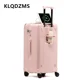 thumbnail image 2 of KLQDZMS Maleta de mujer de 30 "34 pulgadas 24" 26 "28" cubierta de carrito de gran capacidad 20 "caja de embarque para PC con ruedas equipaje rodante, 2 of 4