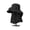 Black, variant on Solar-Powered Wide-Brim Shade Fan Hat, Outdoor Gardening Fishing Beach Sun Hat with Face Cover & Neck Flap for Men Women