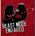 thumbnail image 2 of Beast Engaged Popeye Gym Workout Men's Graphic T Shirt Tees Brisco Brands S, 2 of 6