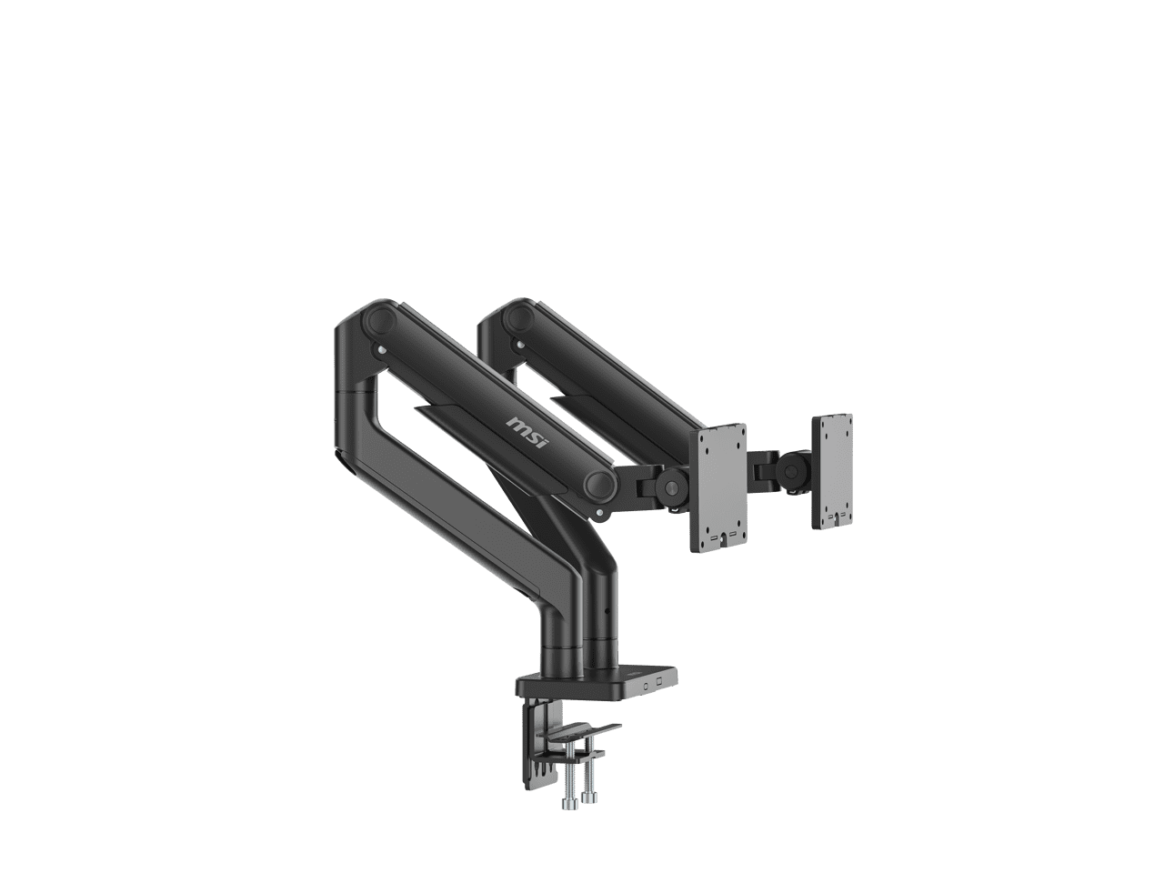 MSI Mounting Arm for Monitor - Matte Black - Horizontal/Vertical