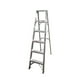 thumbnail image 1 of Escalera de Tijera Akron 77-15SP | De Aluminio | Altura 1.73m | 5 Peldaños | Uso Comercial (Tipo III), 1 of 3