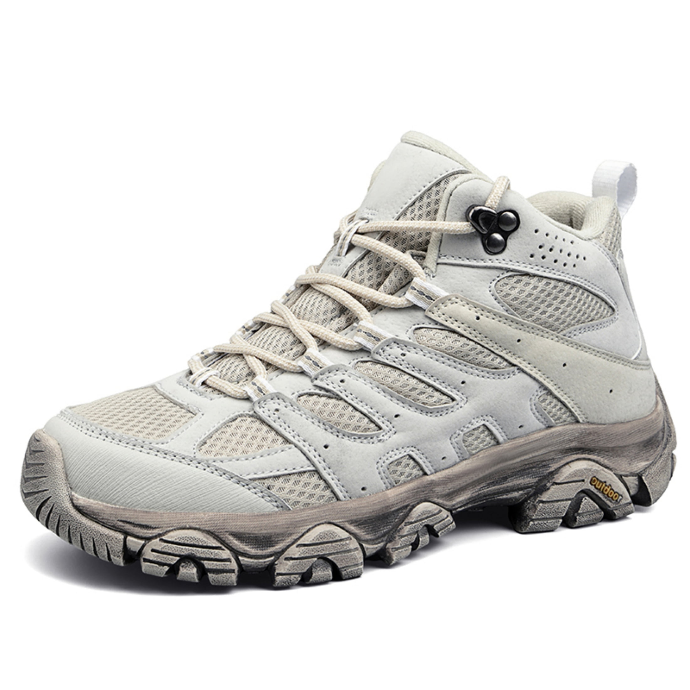 SKIUHS Men's Women's High Top Waterproof Breathable High-Traction Grip Outdoor Hiking Shoes