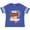 Football Blue and White, variant on I Wear Orange for My Mommy Multiple Sclerosis Awareness Boys or Girls Toddler T-Shirt