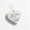 B, variant on Kbndieu Heart Shaped Christmas Ornaments Acrylic Xmas Hanging Decor Gift for Friend Sister Friendship Hanging Ornaments for Christmas Tree Birthday Party Home Decor