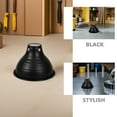 thumbnail image 3 of Luxshiny 2Pcs Black Reptile Lamp Cover with Heat Reflector for Pet Enclosure Light Fixture, 3 of 8