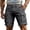 Dark Gray, variant on Kcolen Men's Stretch Casual Work Golf Shorts Men's Solid Casual Workwear Shorts for Everyday Comfort Lightweight Flexible Fit Breathable Pants Drawstring Summer Beach Shorts