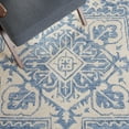 thumbnail image 6 of SAFAVIEH Metro Webster Medallion Area Rug, Blue/Ivory, 3' x 5', 6 of 8